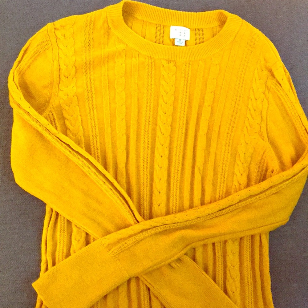 Mustard sweater